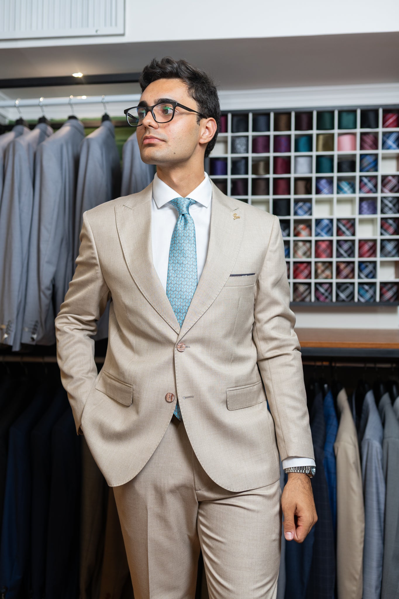 Costume Alfaiataria Bege 0425