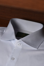 Camisa Fio 80 Branco maquinetado