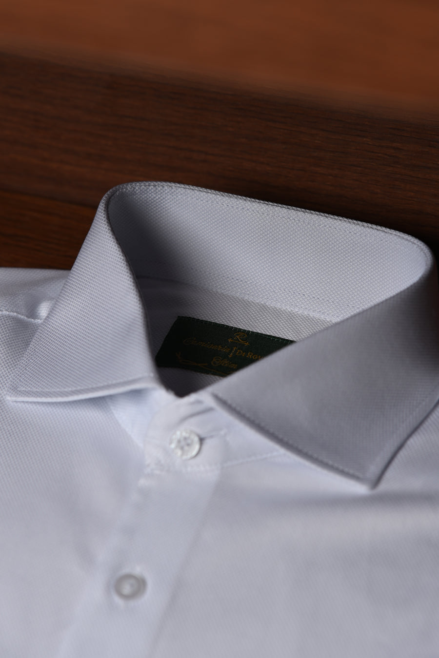 Camisa Fio 80 Branco maquinetado