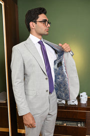 Costume Alfaiataria Cinza Claro 0326