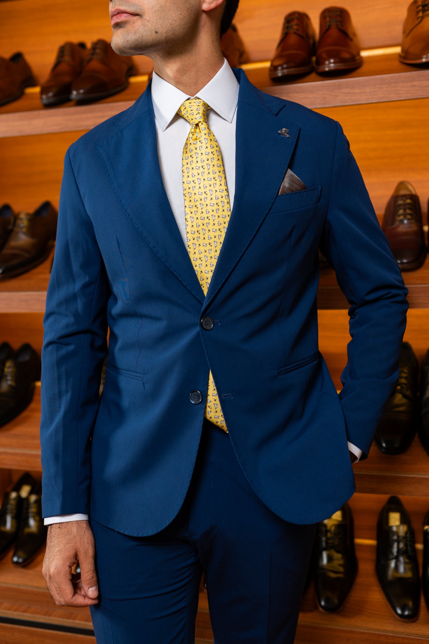 Costume Napoli Azul Royal 0425