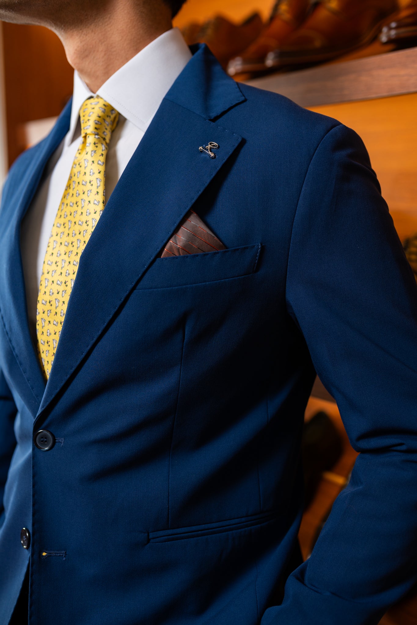 Costume Napoli Azul Royal 0425