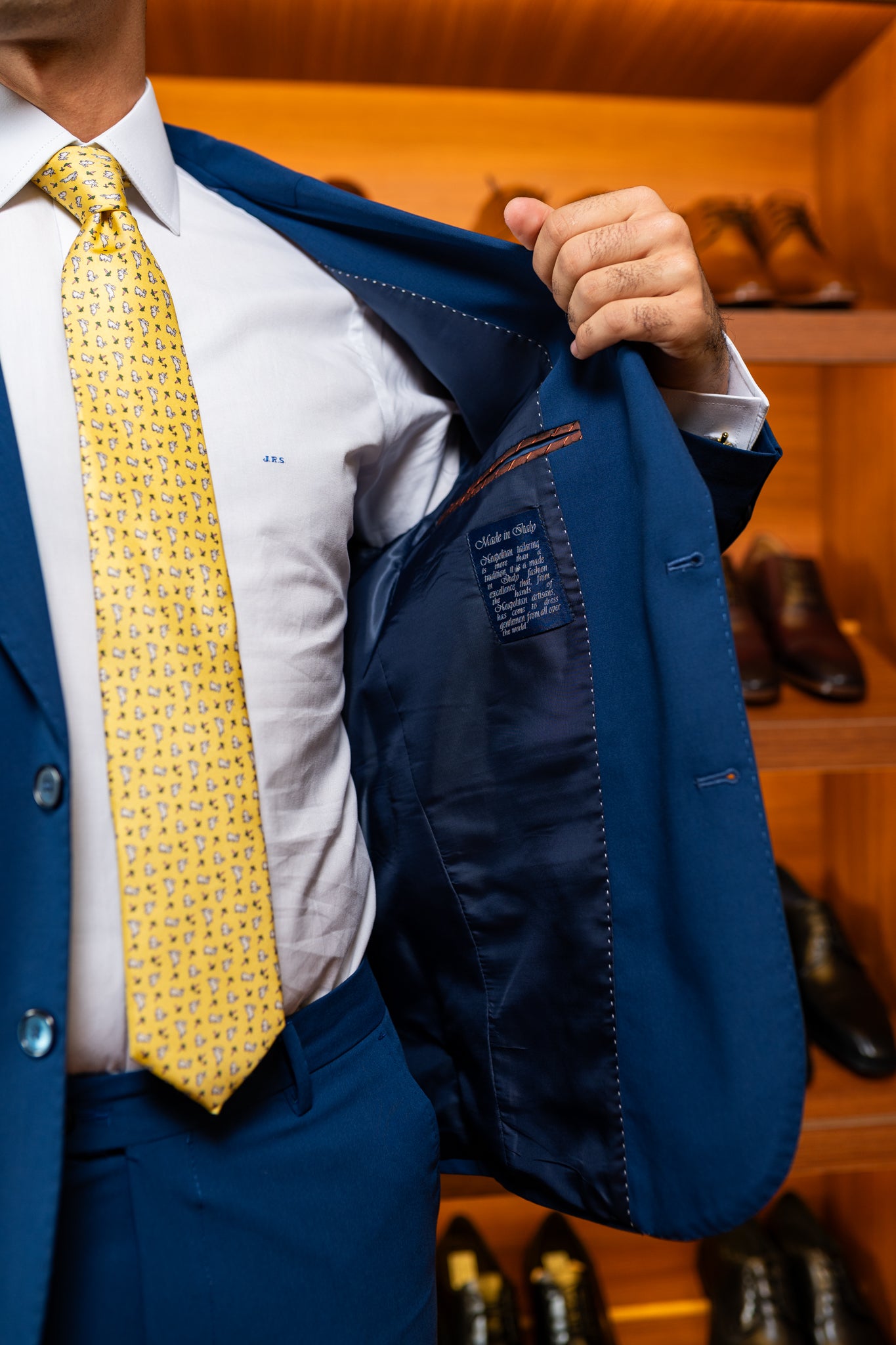 Costume Napoli Azul Royal 0425