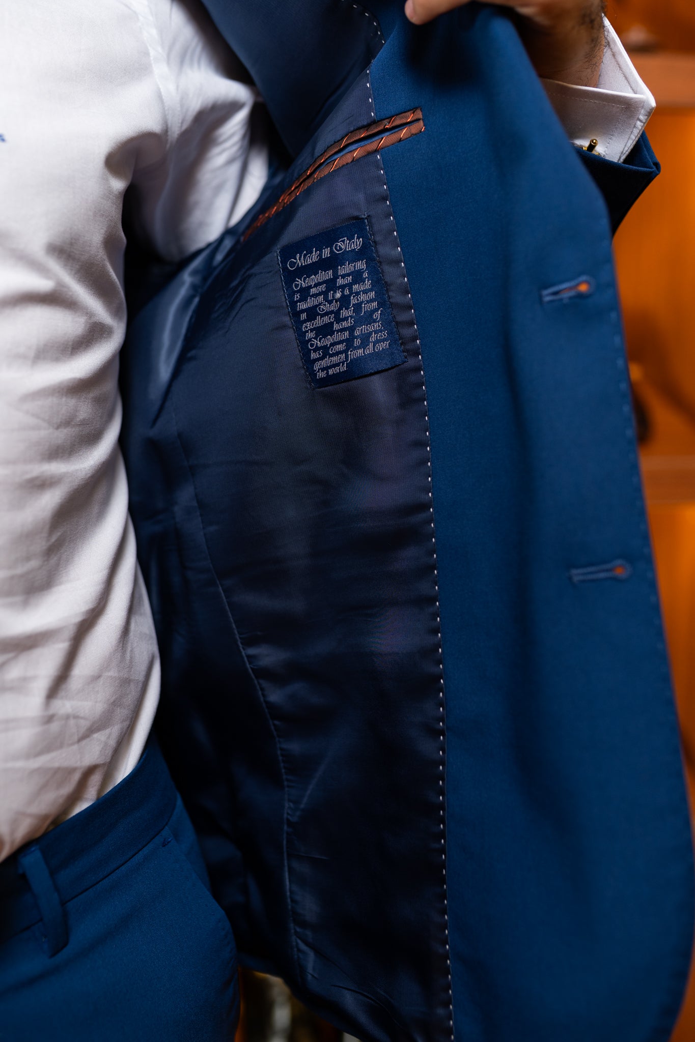 Costume Napoli Azul Royal 0425