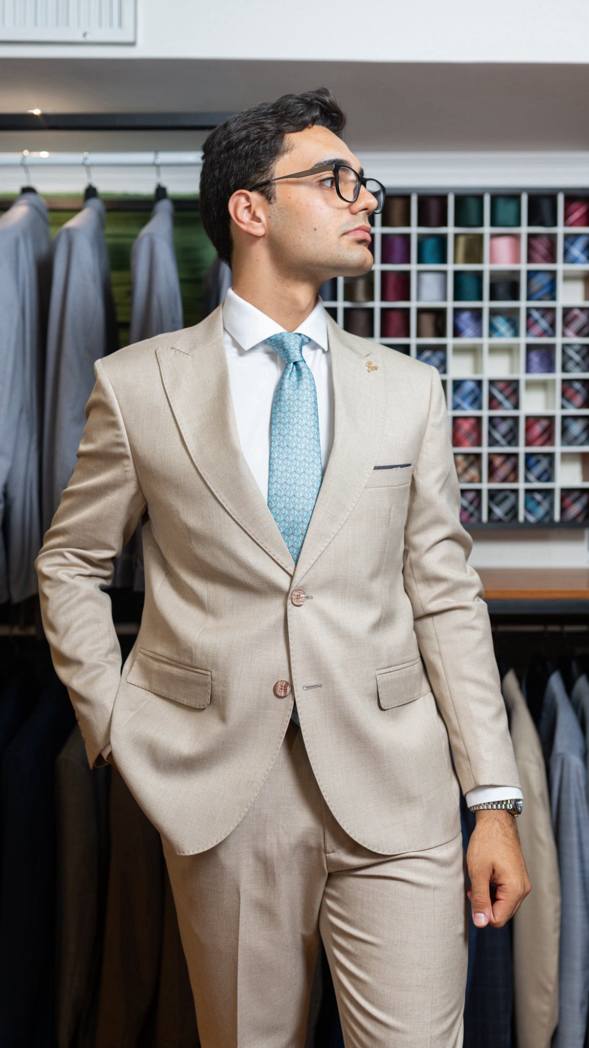 Costume Alfaiataria Bege 0425