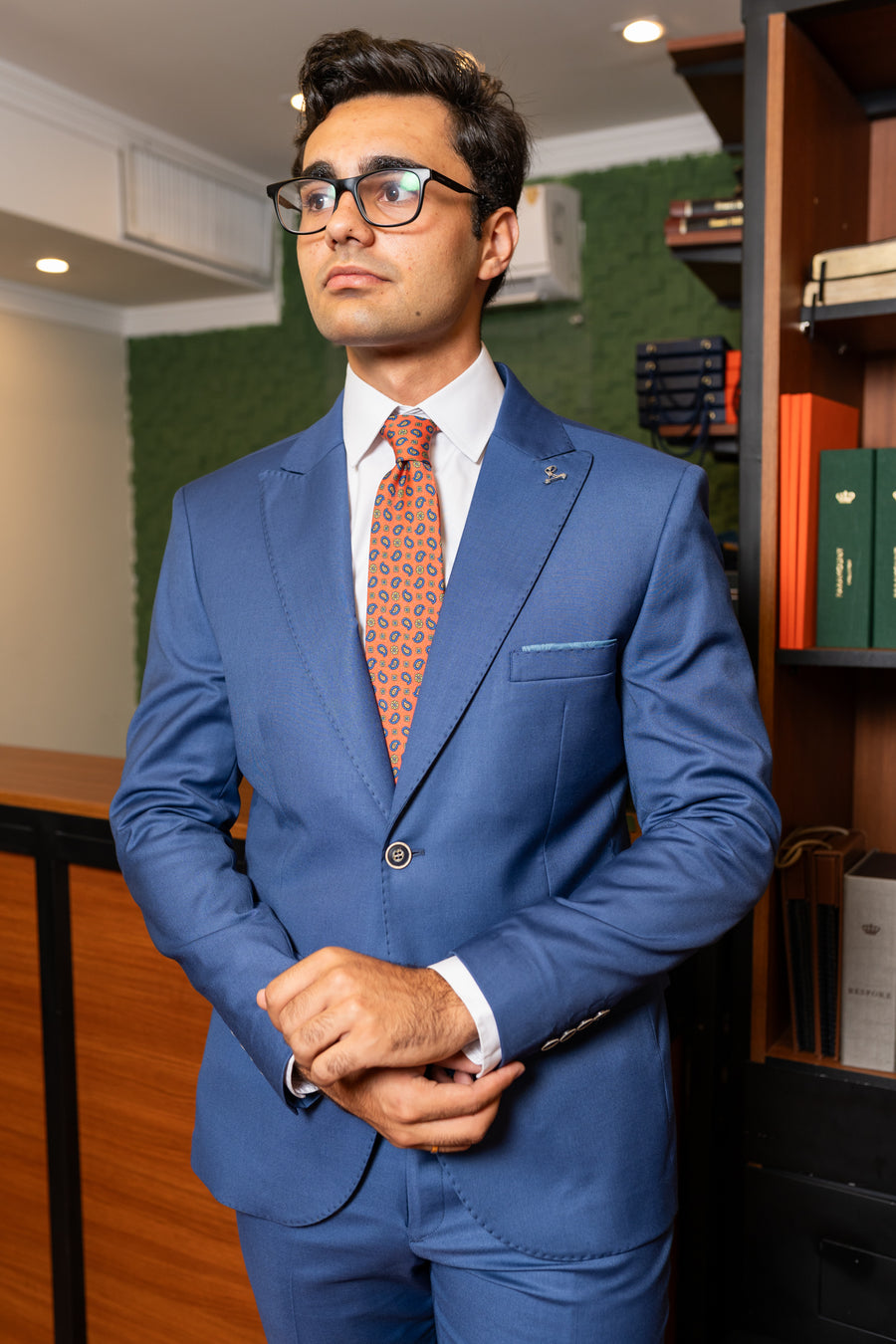 Costume Alfaiataria Azul Royal 1125