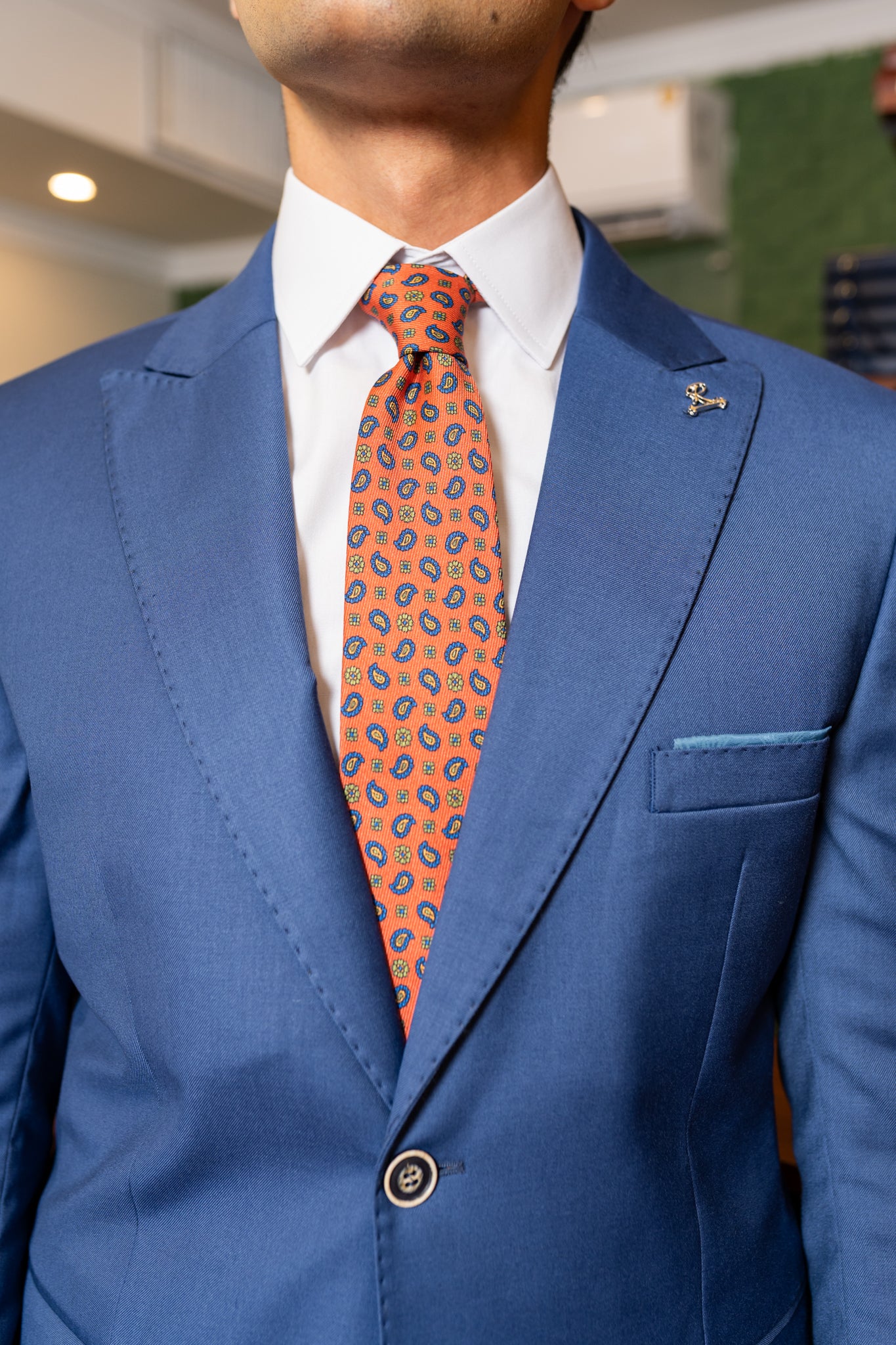 Costume Alfaiataria Azul Royal 1125