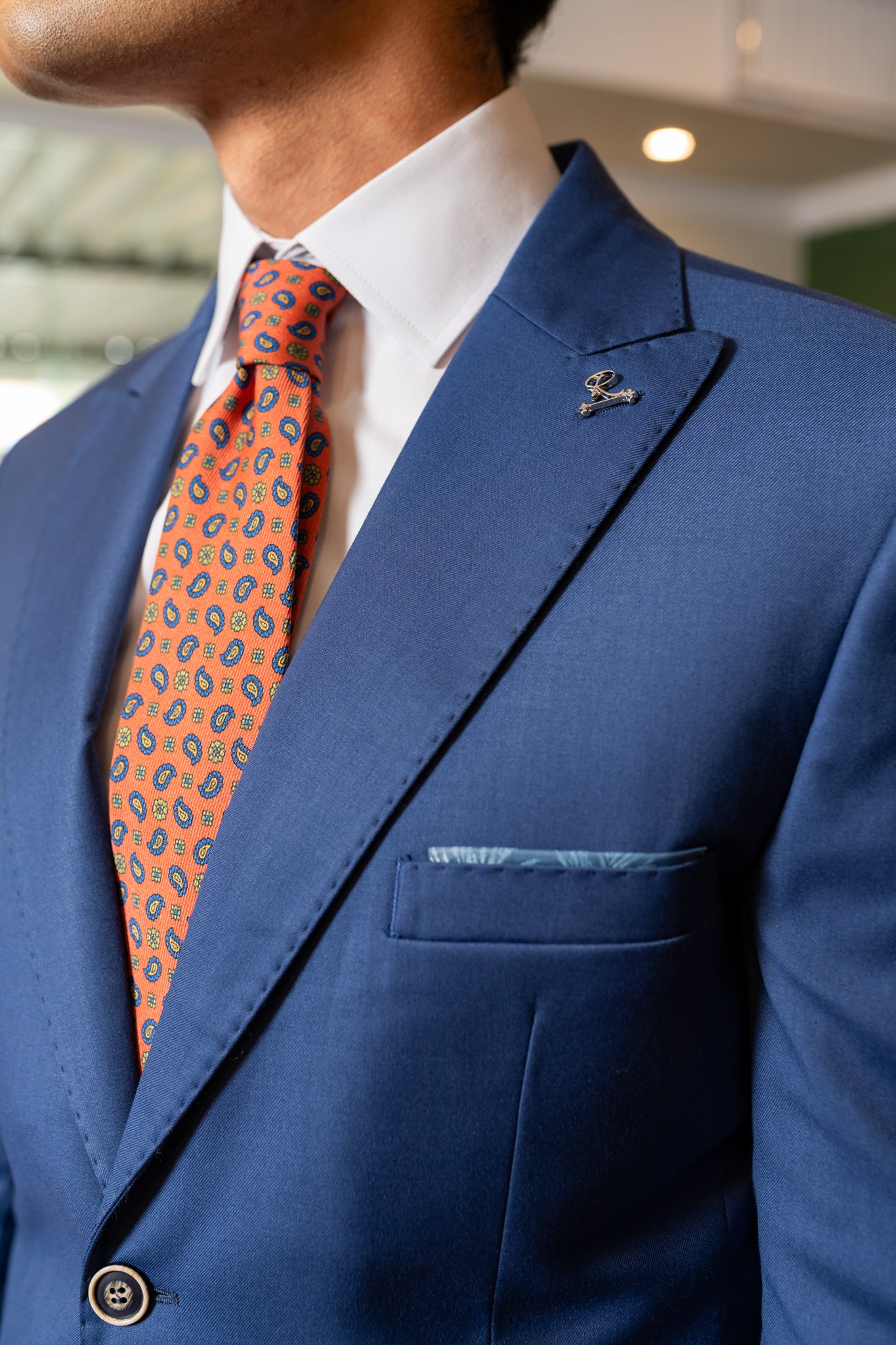 Costume Alfaiataria Azul Royal 1125