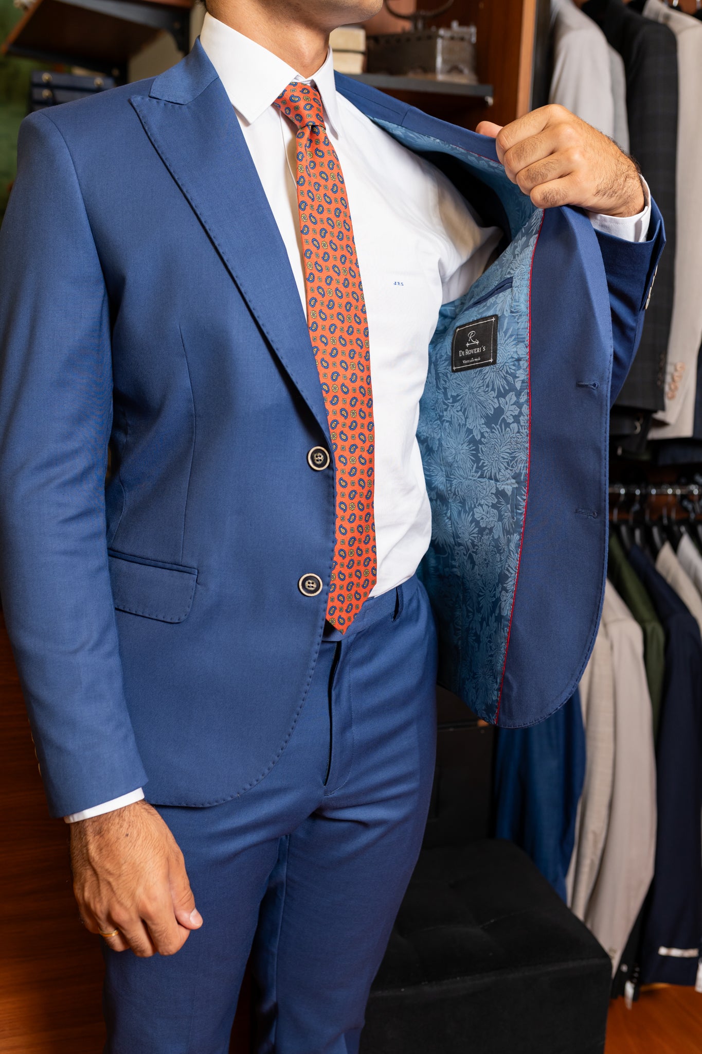 Costume Alfaiataria Azul Royal 1125