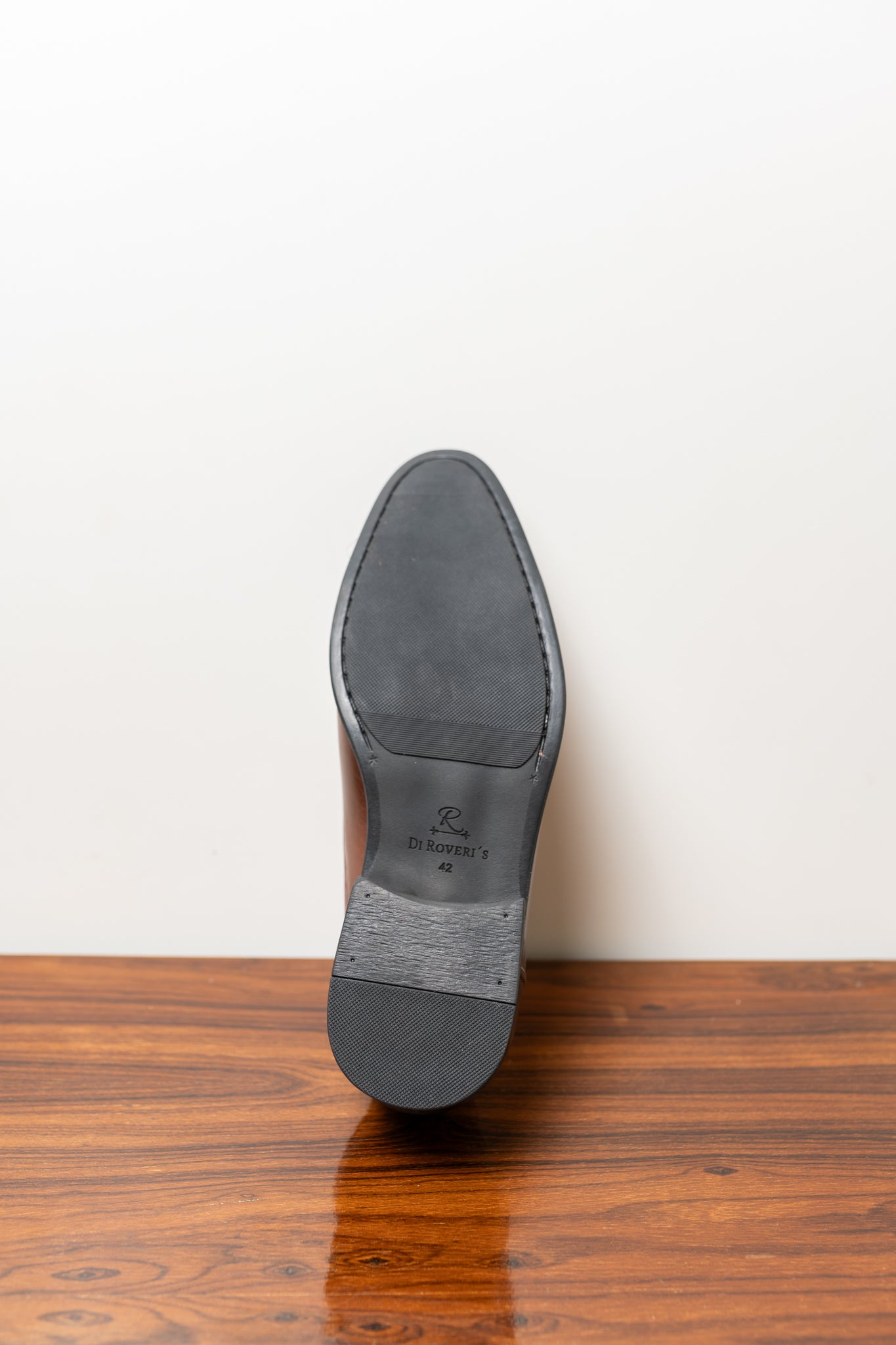 Sapato Social de Couro Sola de borracha Marrom