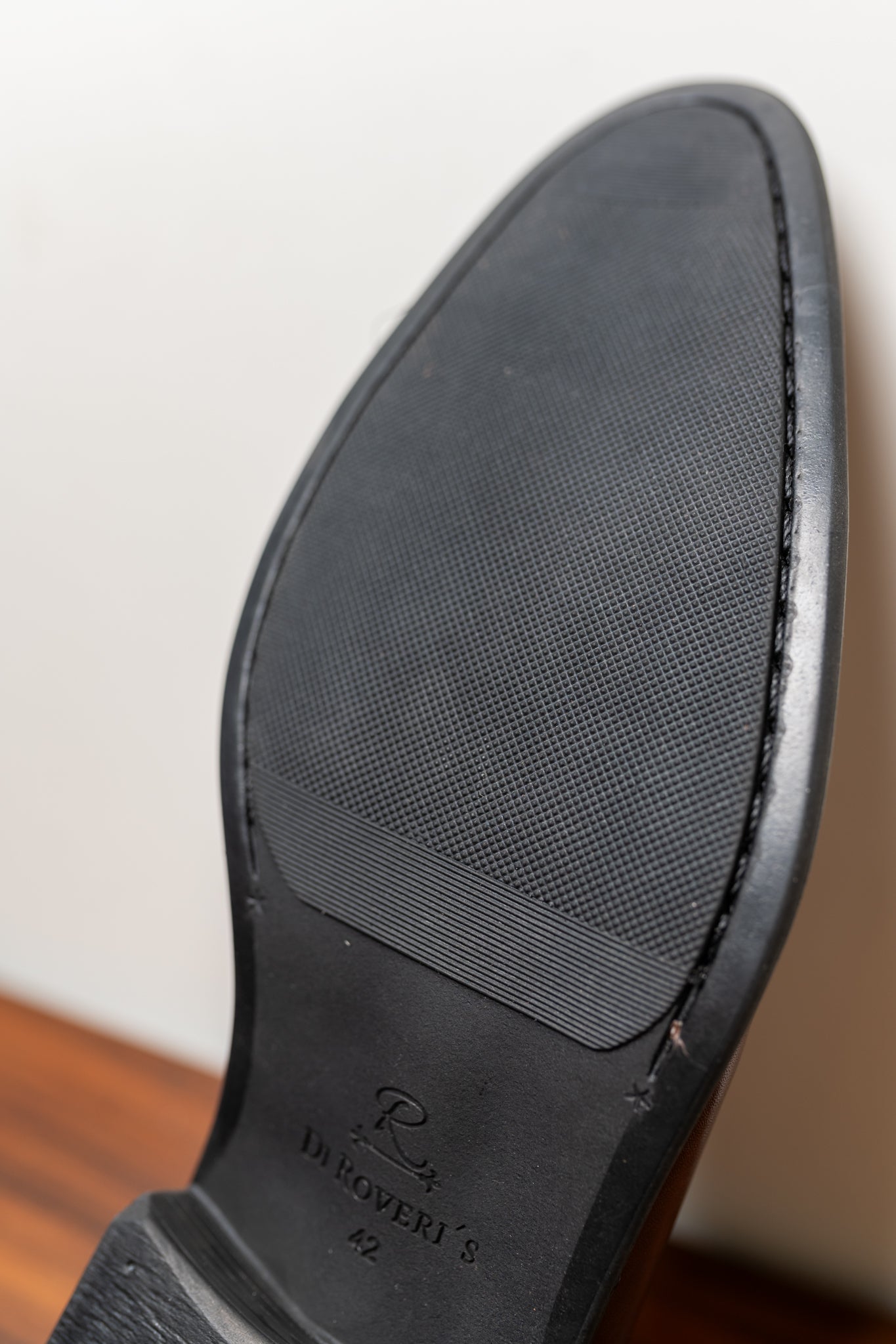 Sapato Social de Couro Sola de borracha Preto