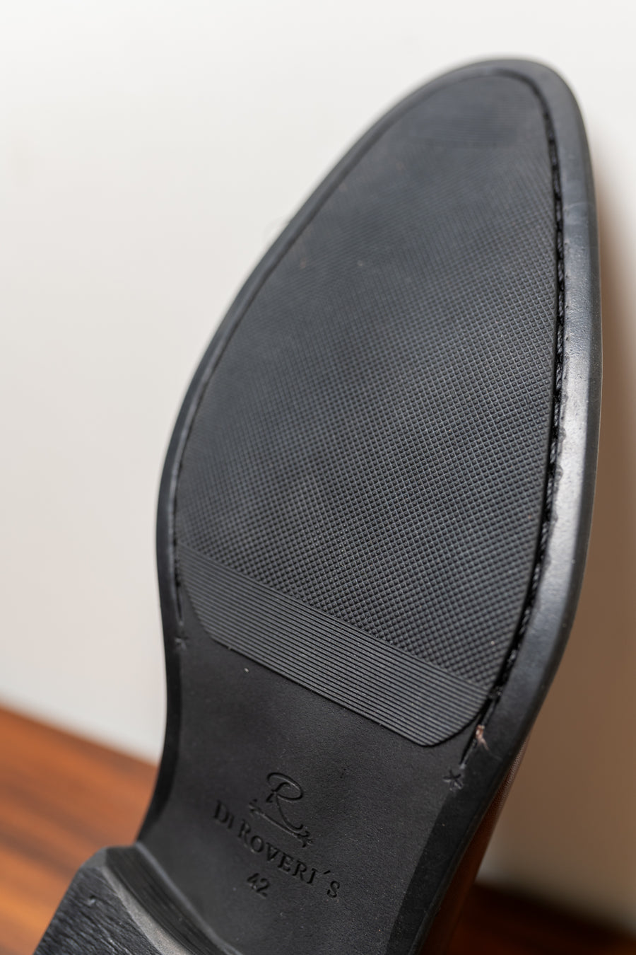 Sapato Social de Couro Sola de borracha Preto