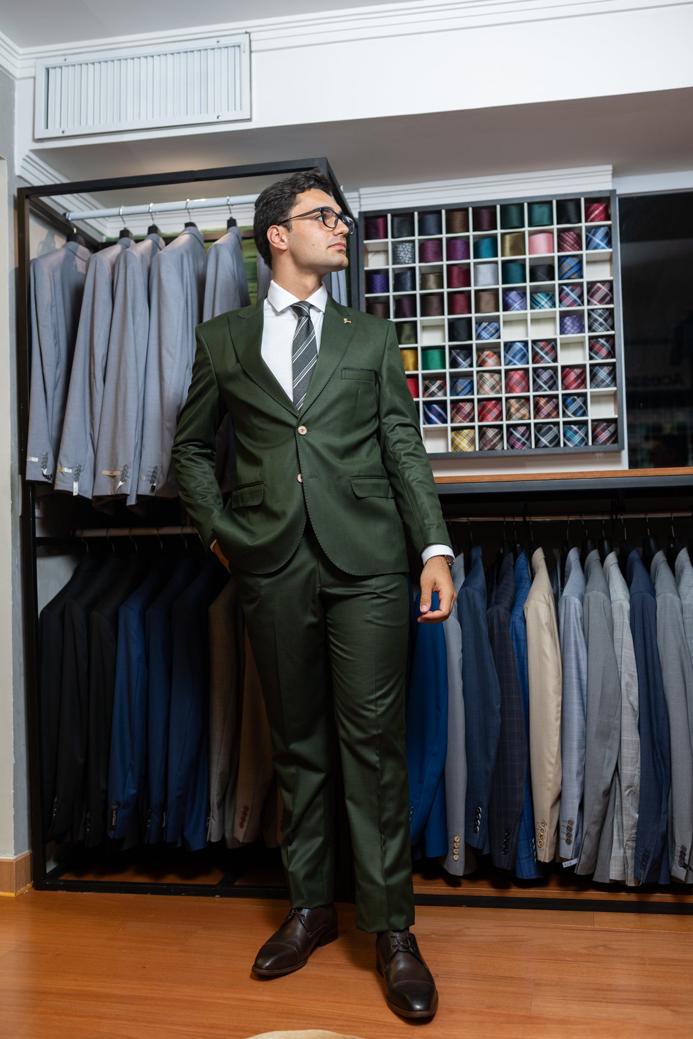 Costume Alfaiataria Verde 0425