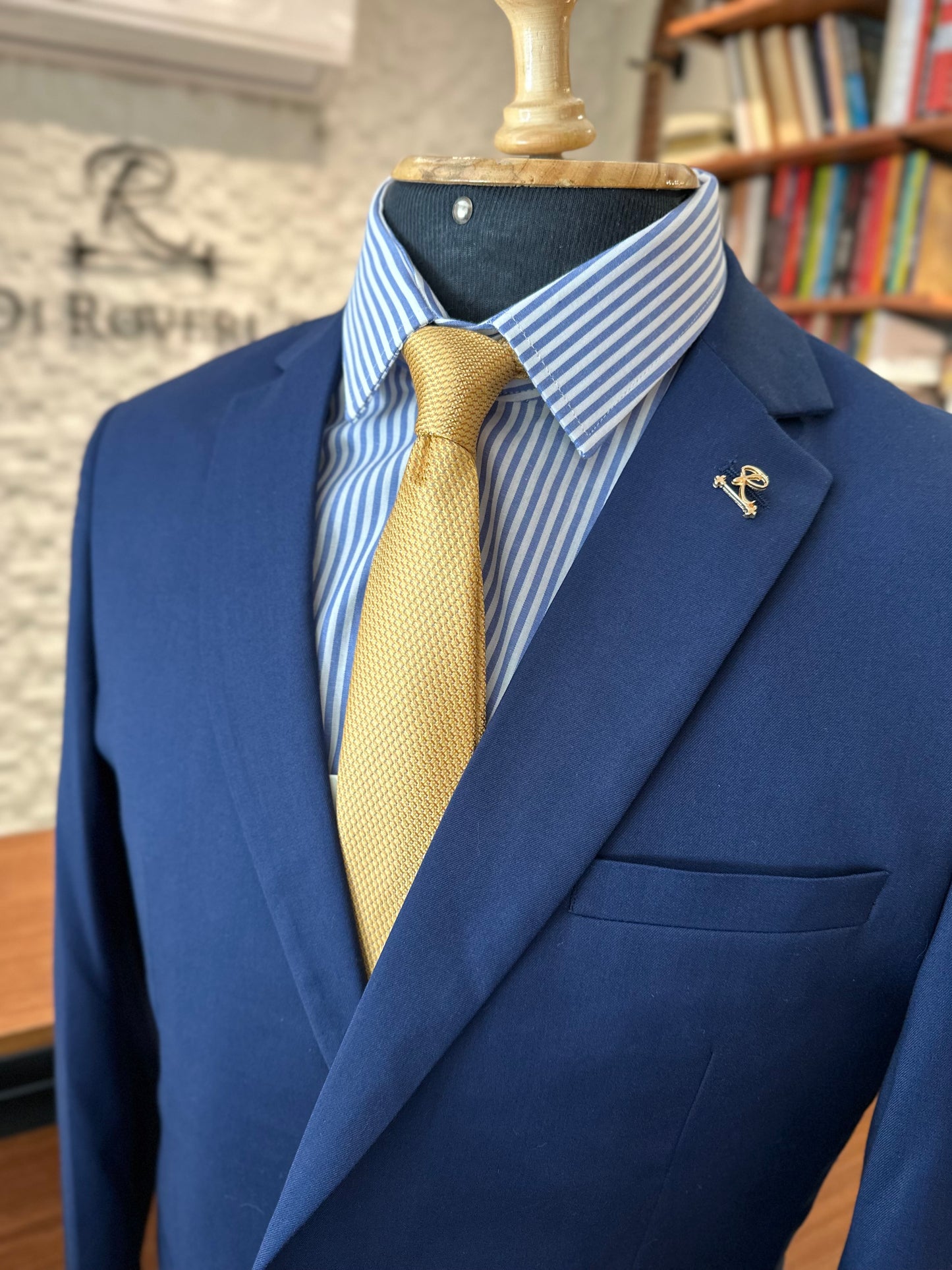 Costume Alfaiataria Clássica Azul Royal 0225