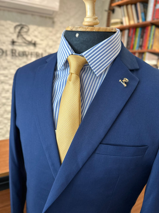 Costume Alfaiataria Clássica Azul Royal 0225