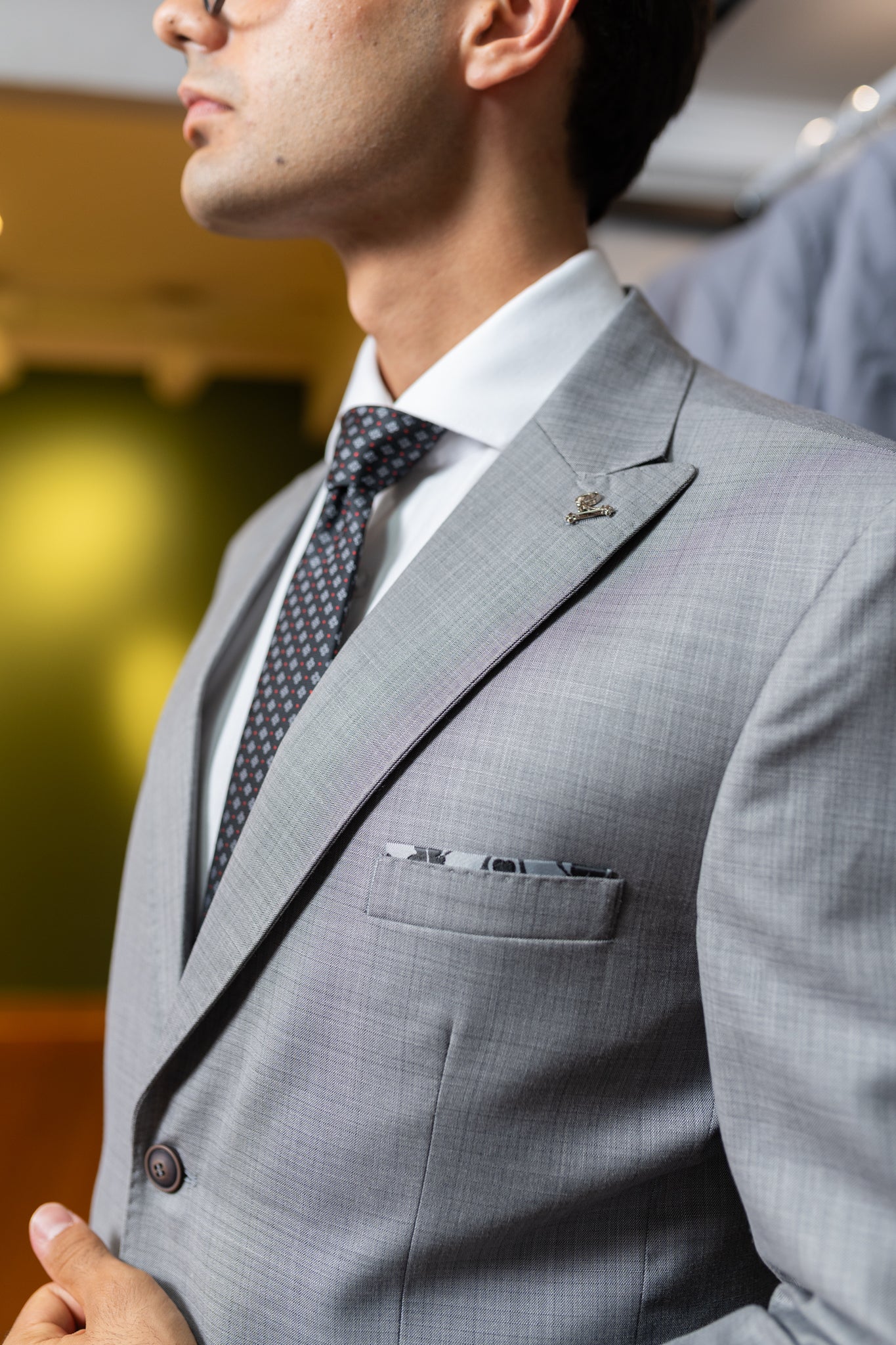 Costume Alfaiataria Cinza Claro 0425