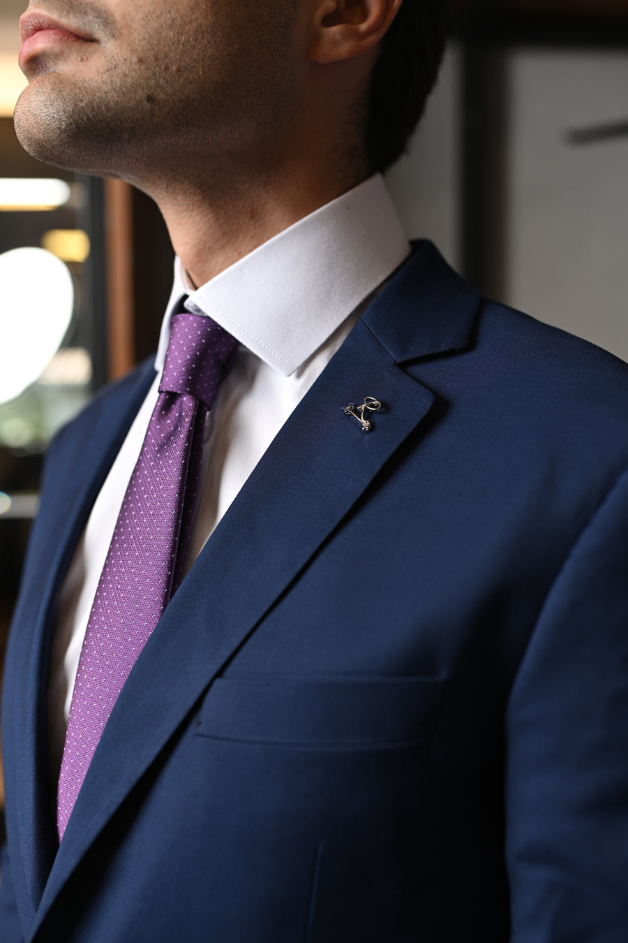 Costume Alfaiataria Clássica Azul Royal 0225