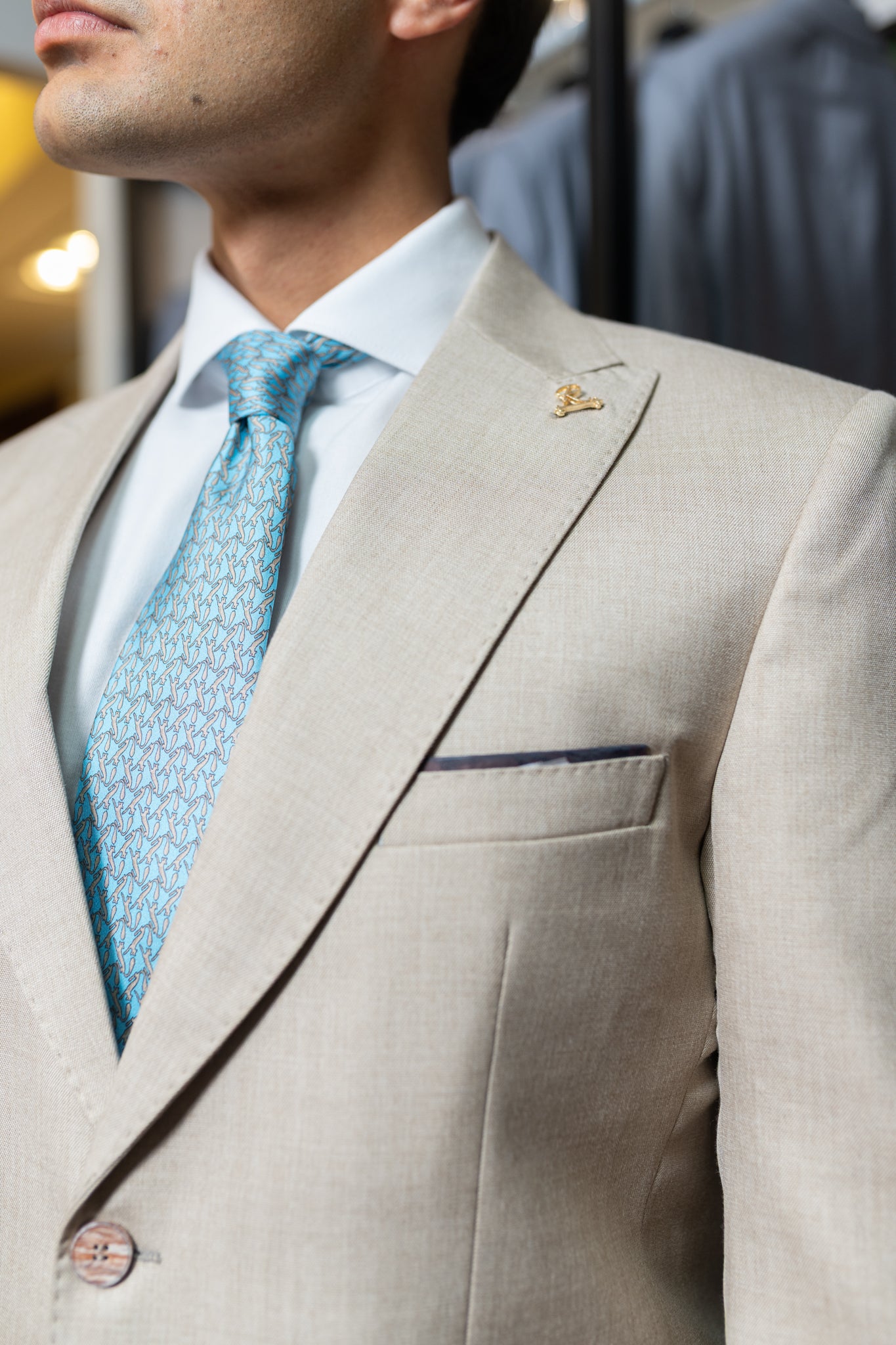 Costume Alfaiataria Bege 0425