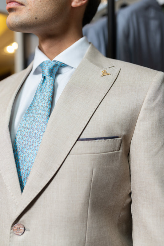 Costume Alfaiataria Bege 0425