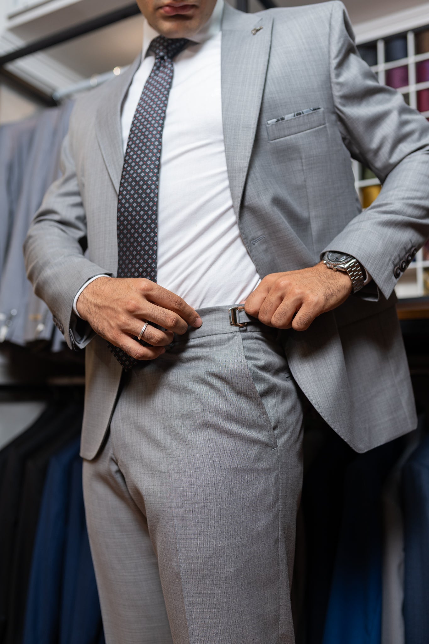 Costume Alfaiataria Cinza Claro 0425