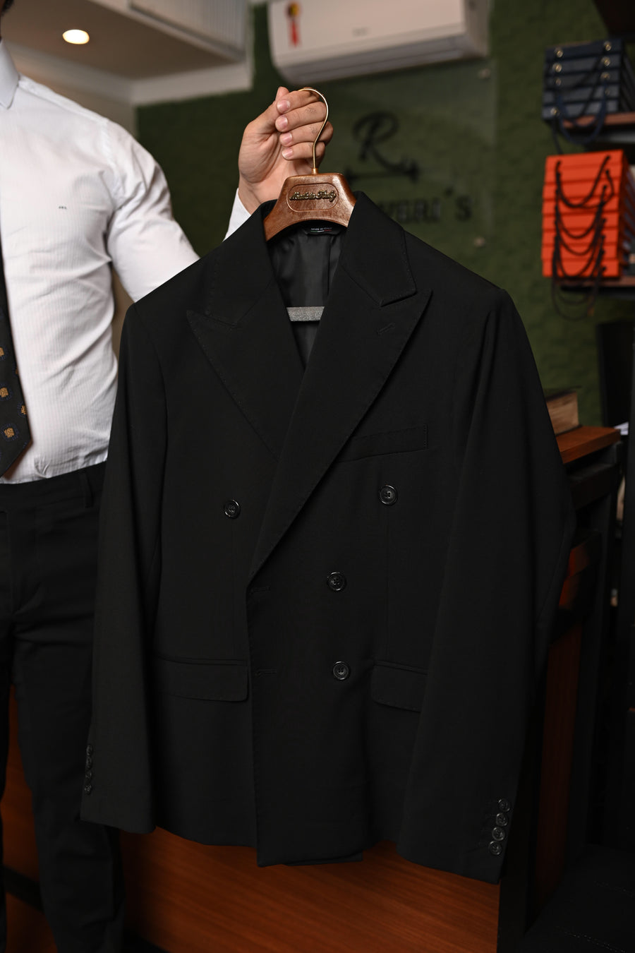 Costume Napoli Transpassado preto 0226
