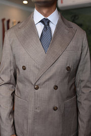 Costume Napoli Transpassado bege 0226