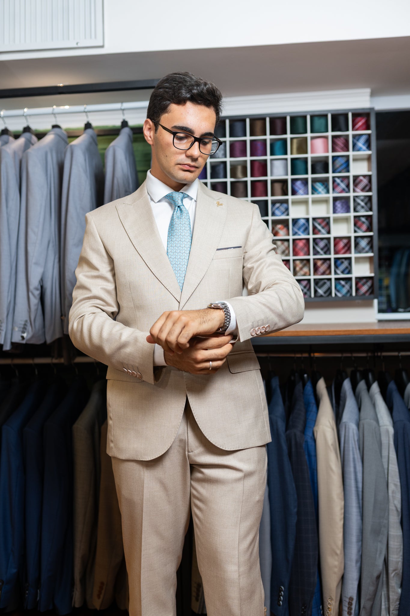 Costume Alfaiataria Bege 0425