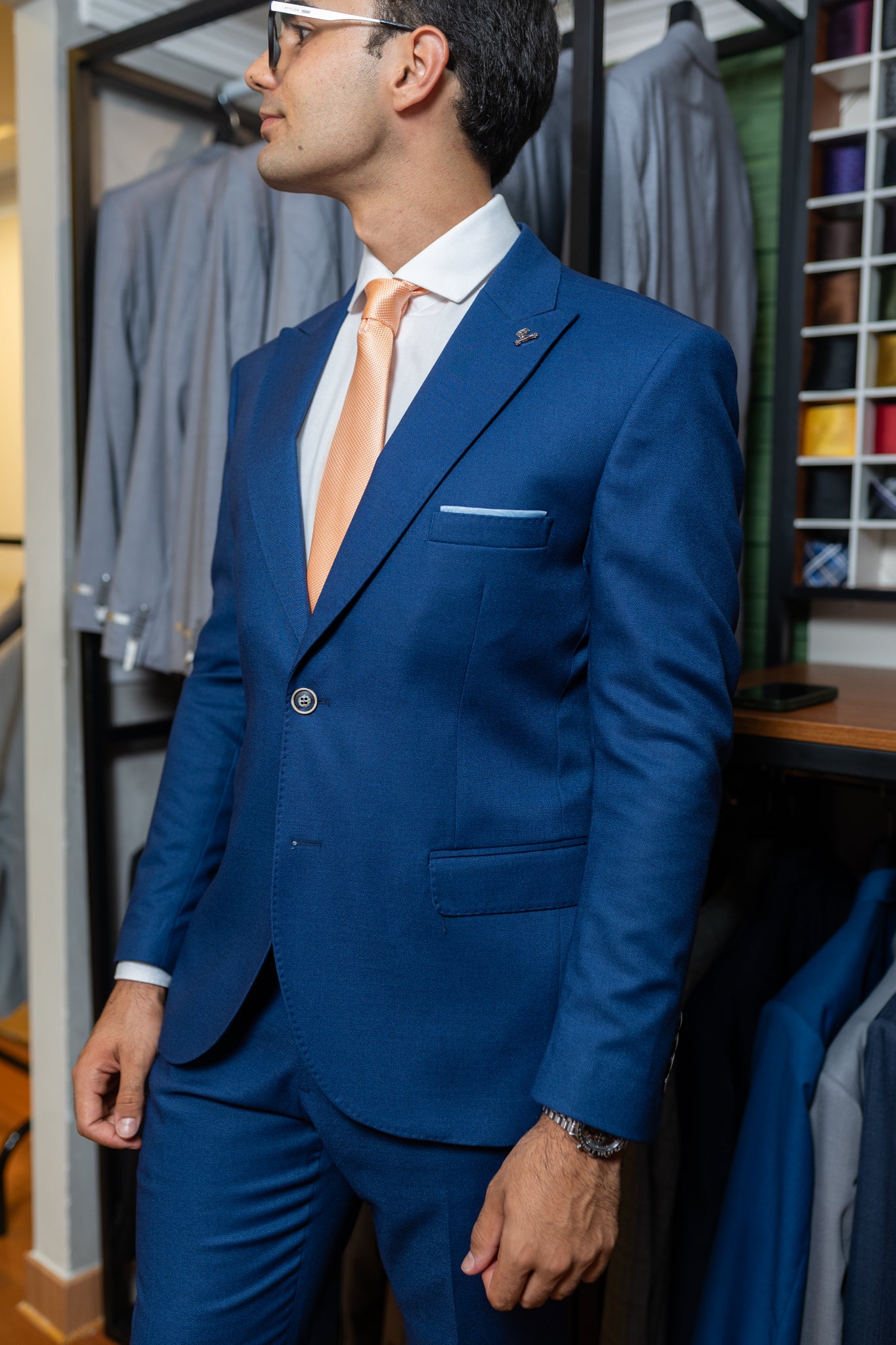 Costume Alfaiataria Azul Royal 0425