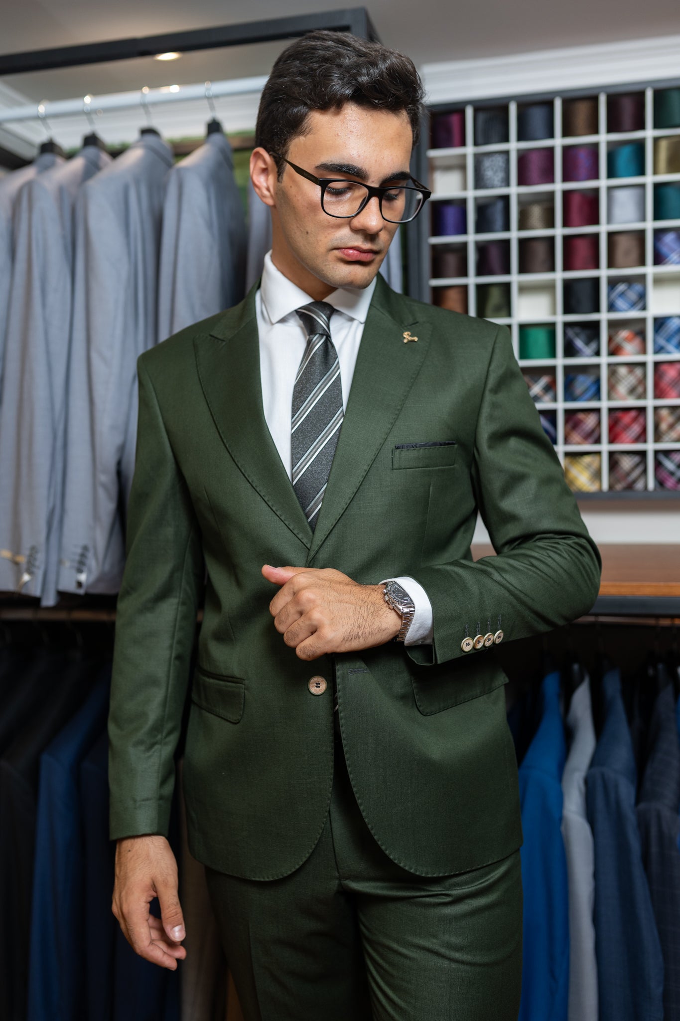 Costume Alfaiataria Verde 0425