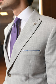 Costume Alfaiataria Cinza Claro 0326