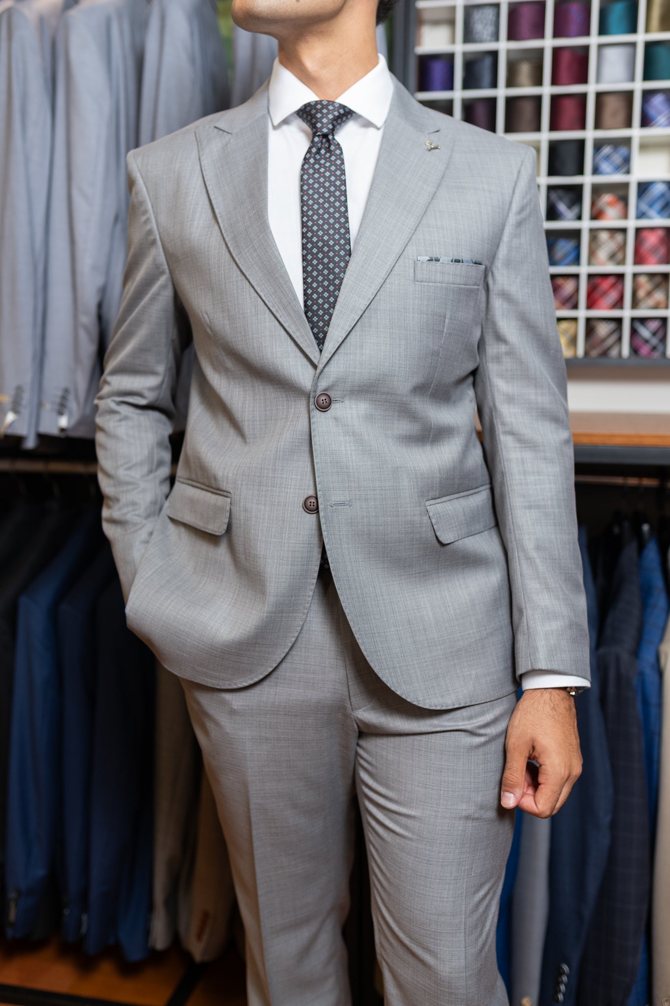 Costume Alfaiataria Cinza Claro 0425