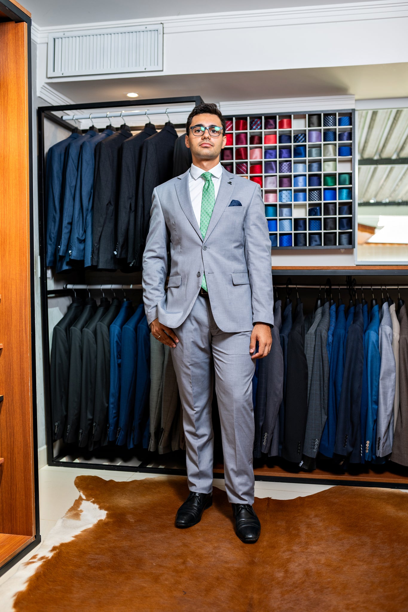 Costume Alfaiataria Clássica Cinza claro 0225