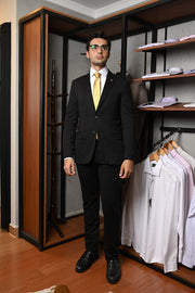 Costume Alfaiataria Clássica Preto Poliamida 0225