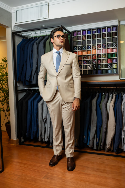 Costume Alfaiataria Bege 0925