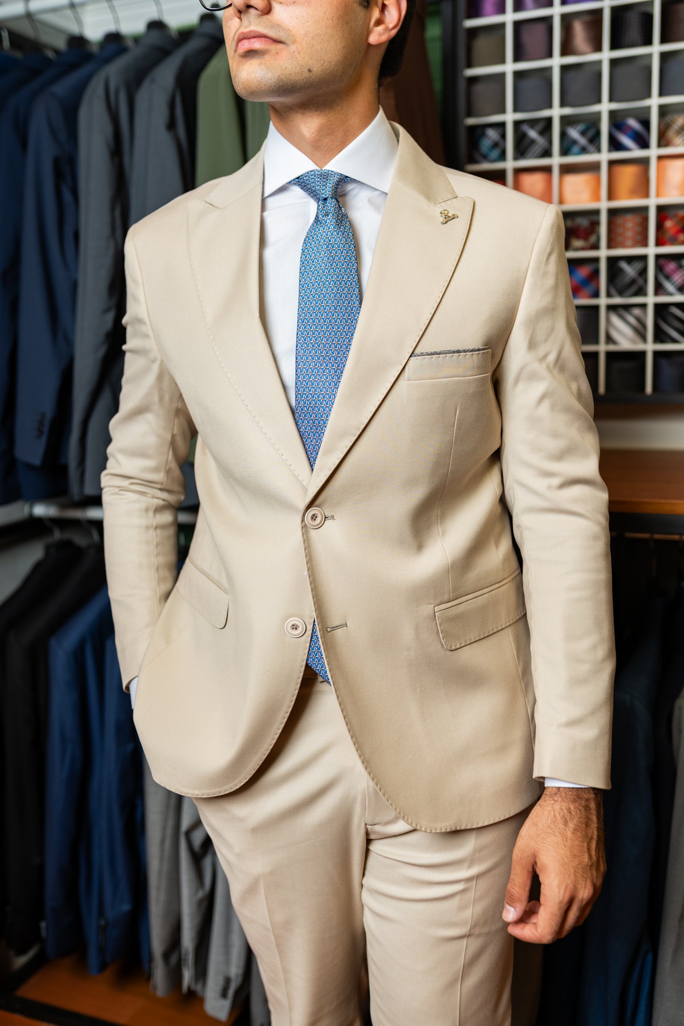 Costume Alfaiataria Bege 0925