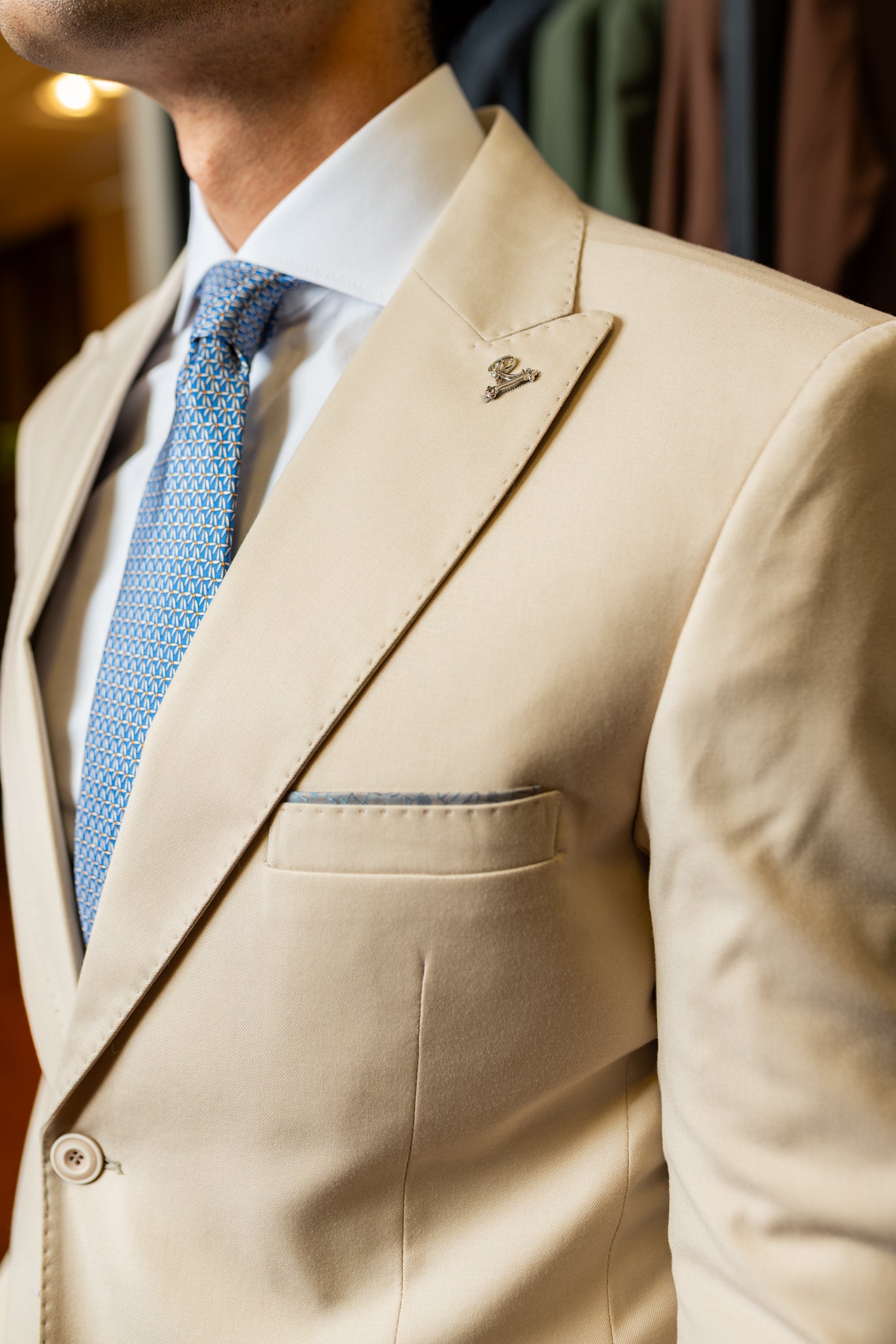 Costume Alfaiataria Bege 0925