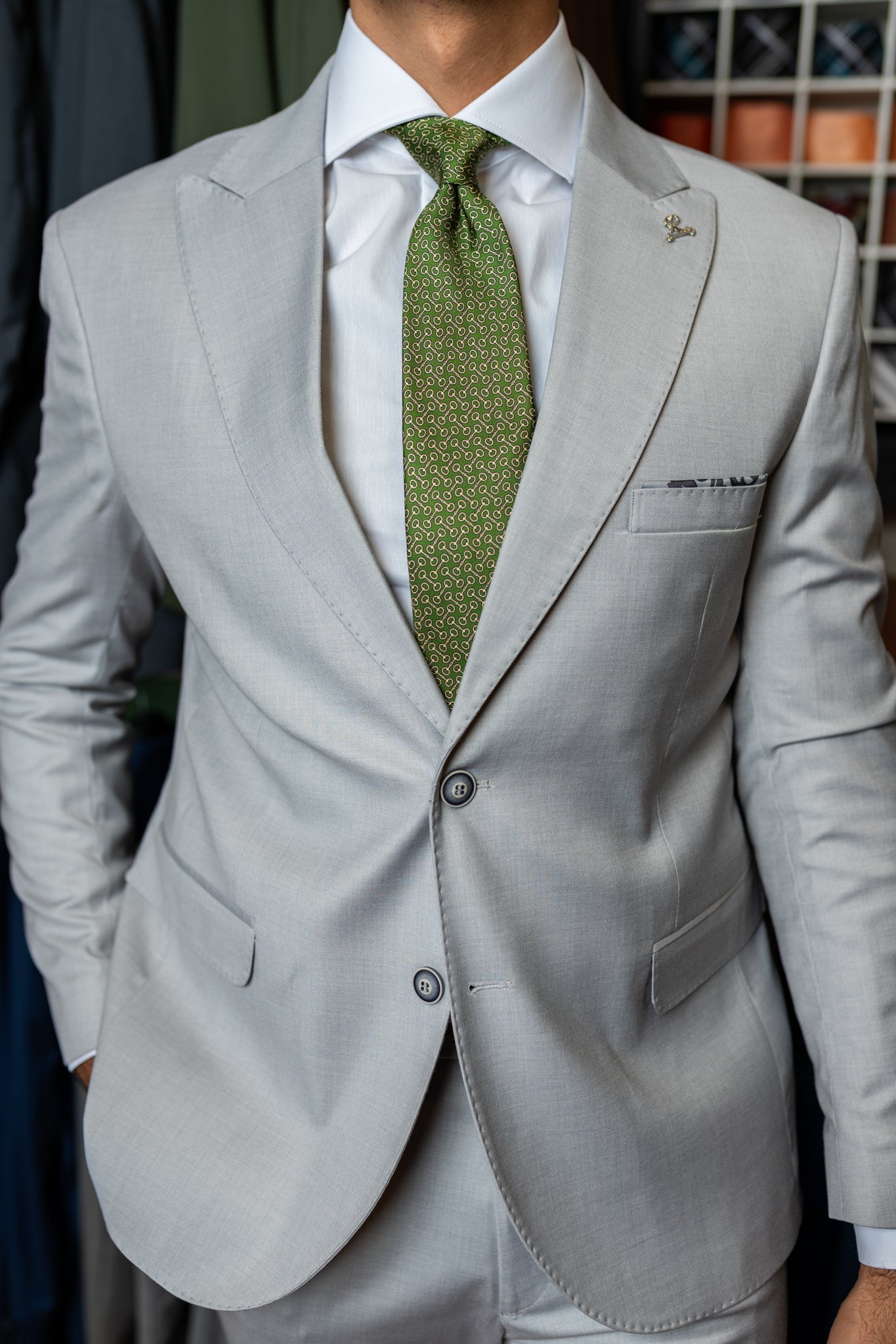 Costume Alfaiataria Cinza Claro 0925