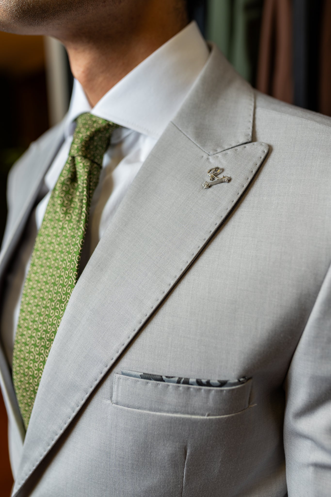 Costume Alfaiataria Cinza Claro 0925