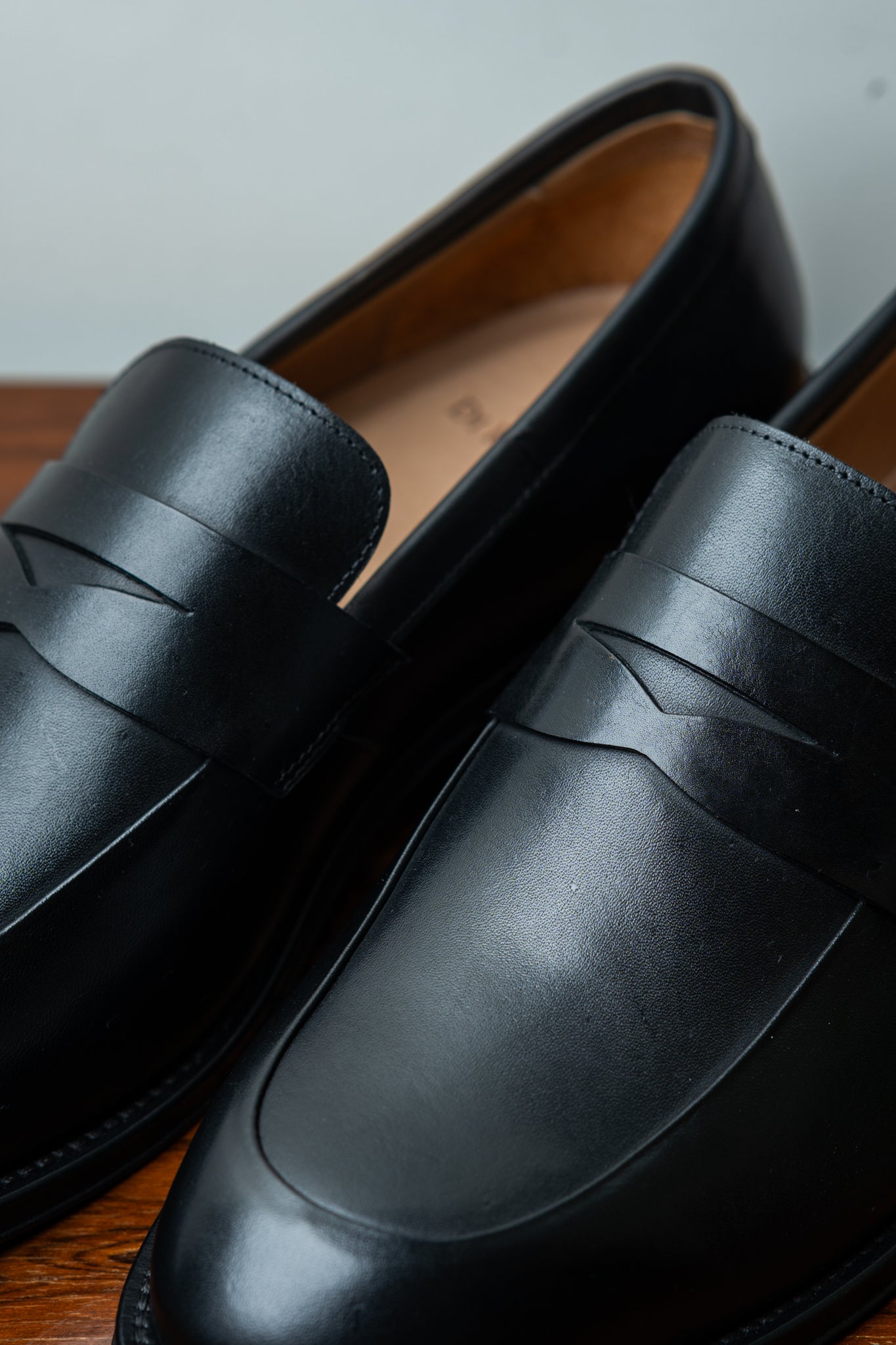 Sapato Loafer de Couro Preto