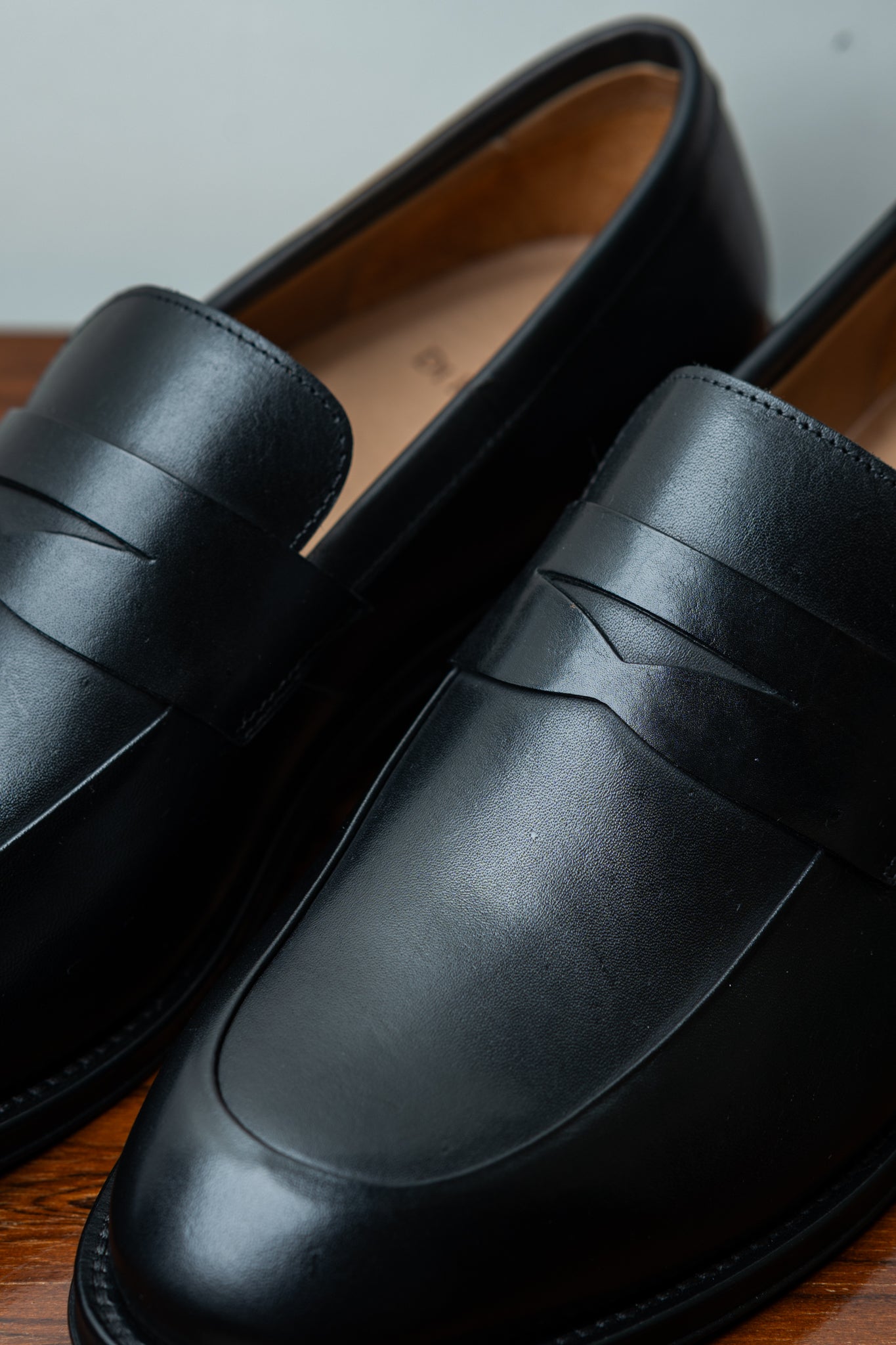 Sapato Loafer de Couro Preto