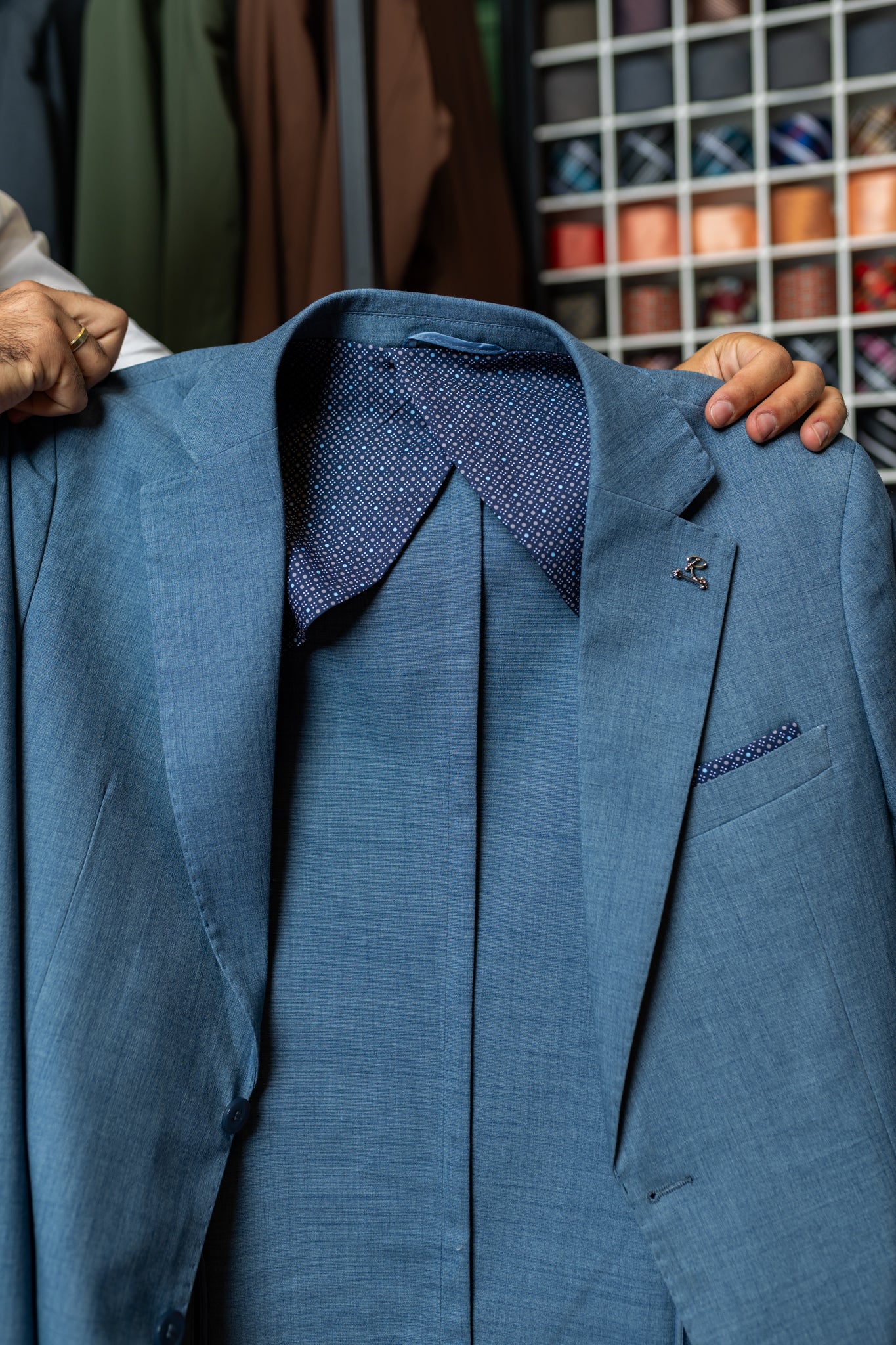 Costume Napoli Clássico Azul Bebe 0925