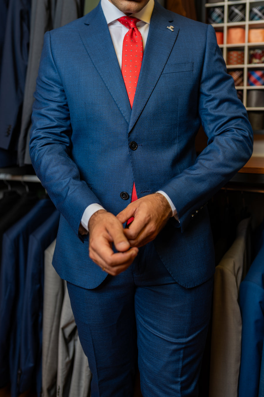 Costume Napoli Clássico Azul Royal 0925