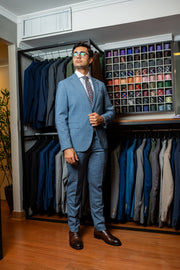 Costume Napoli Clássico Azul Bebe 0925