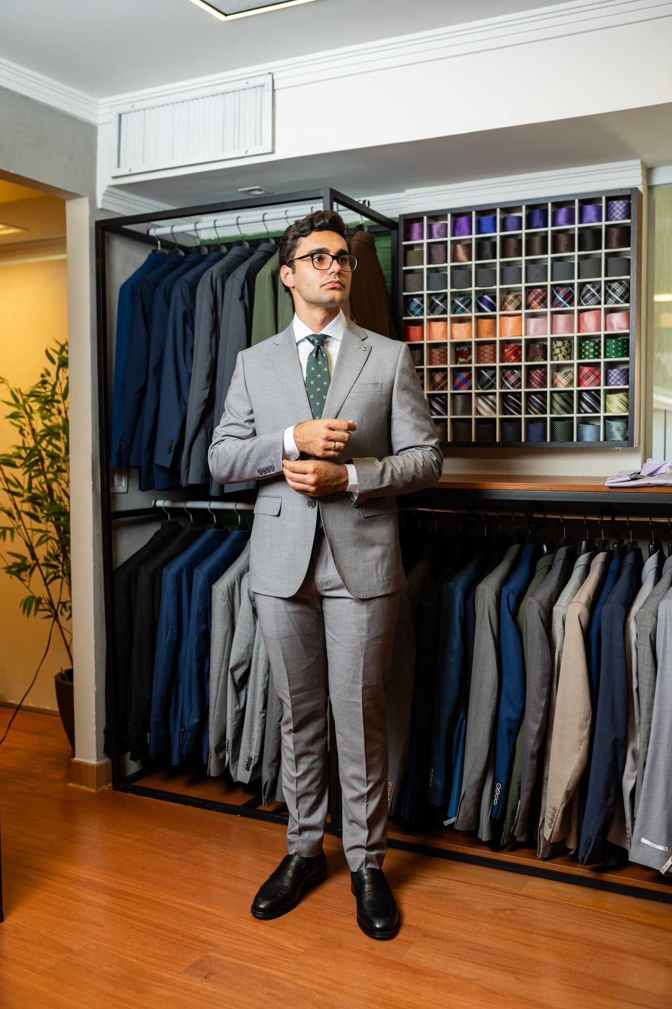 Costume Napoli Clássico Cinza 0925