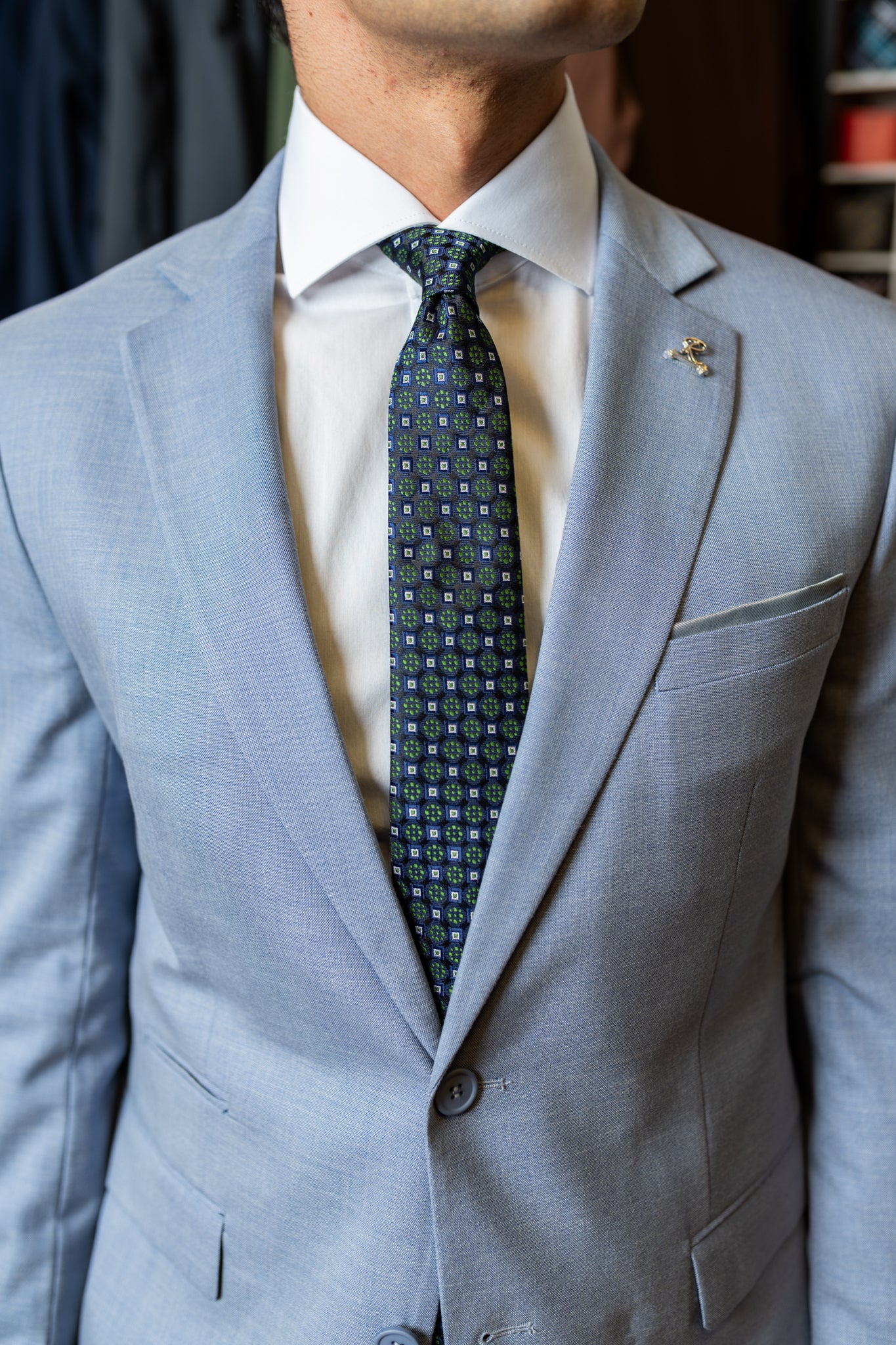 Costume Alfaiataria Clássica Azul Bebe 0925