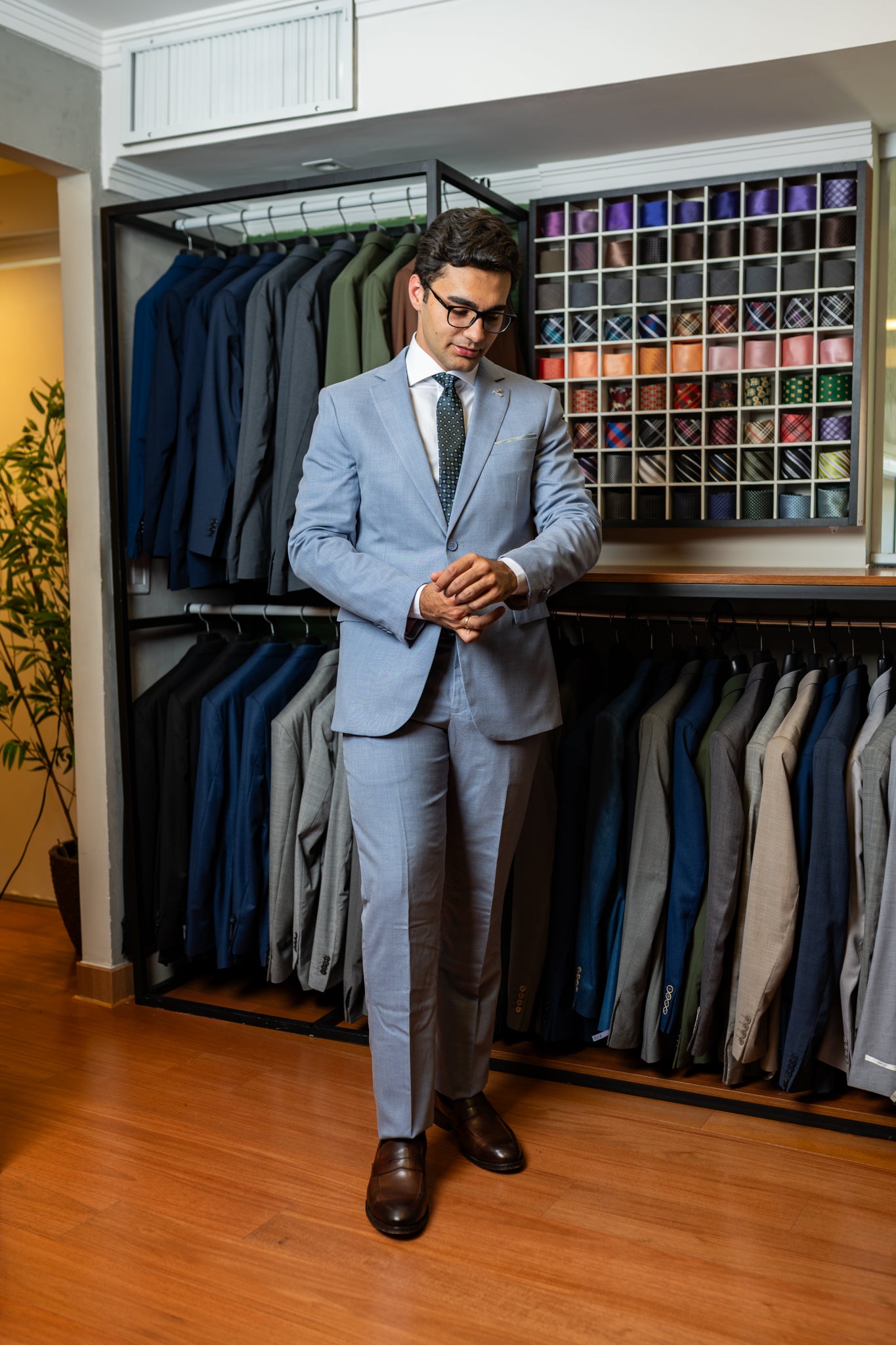 Costume Alfaiataria Clássica Azul Bebe 0925