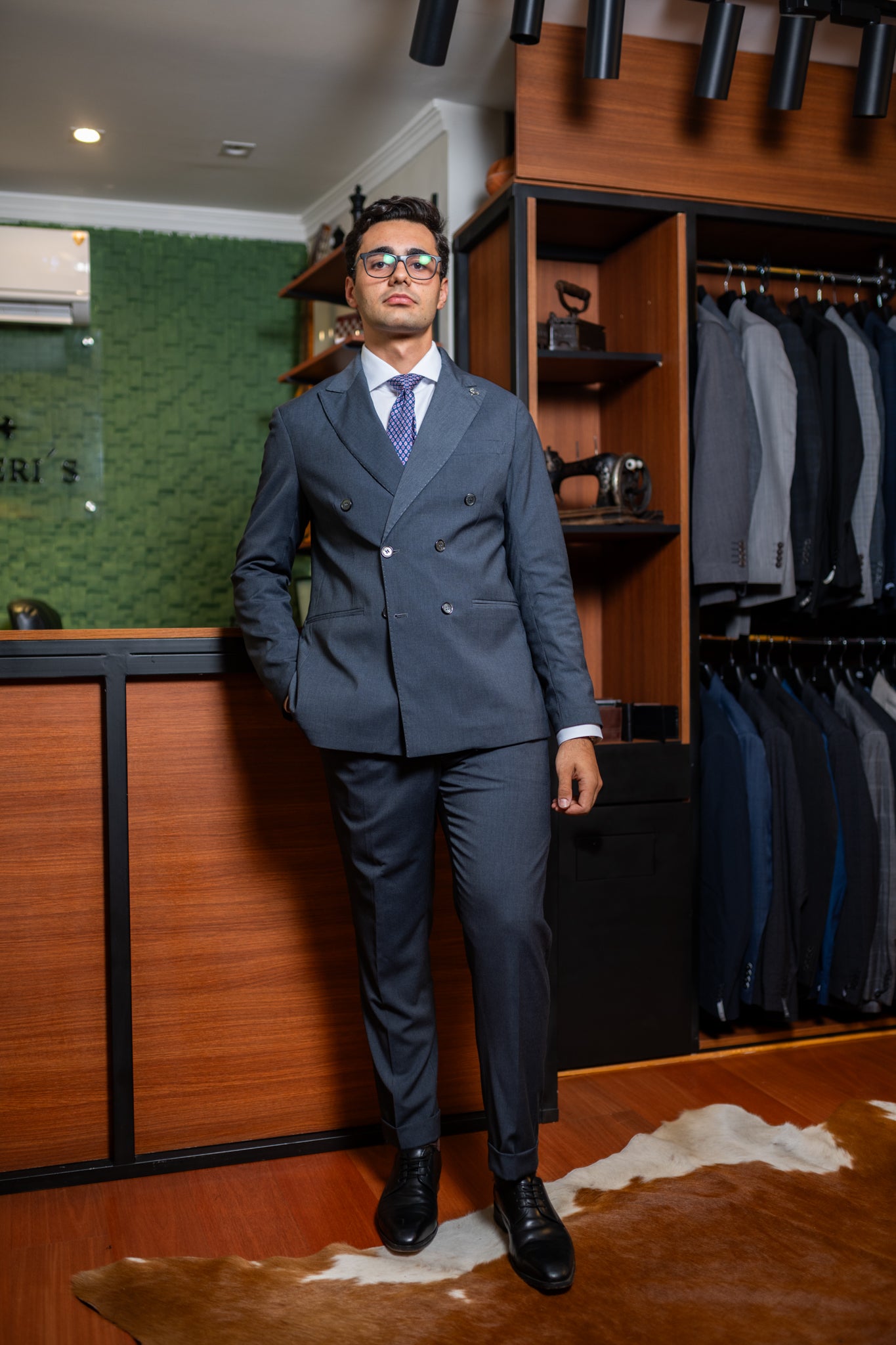 Costume Napoli Transpassado Chumbo 0425